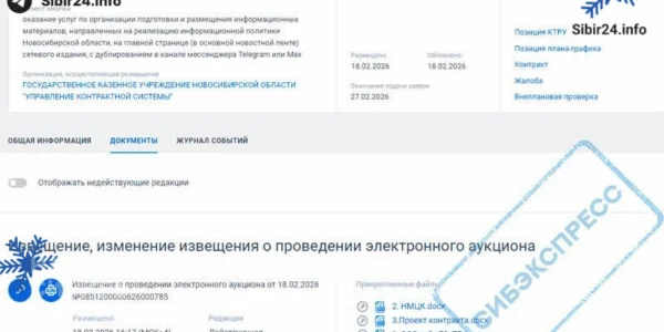 Новосибирская область оплатит из бюджета пиар в телеграм-каналах